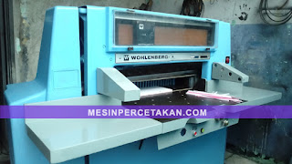 Mesin potong kertas Wohlenberg 90