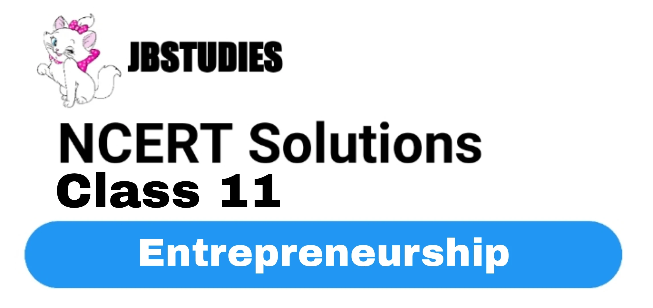 NCERT Solutions Class 11 Entrepreneurship