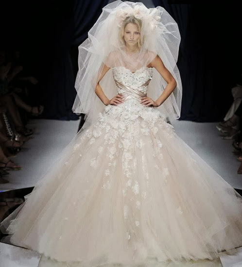 tulle wedding dresses 2013 HD Wallpaper Free