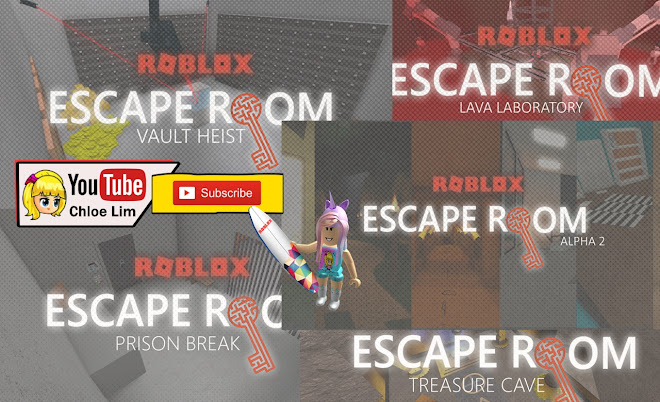 Chloe Tuber Roblox Escape Room Alpha Gameplay First Try In This Escape Room Game I Almost Did It My Team Mate Escaped Without Us - lava laboratory roblox escape room gameplay