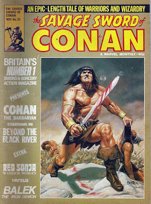 Marvel UK Savage Sword of Conan #25