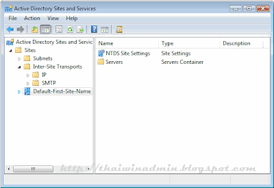 Active Directory Sites and Services