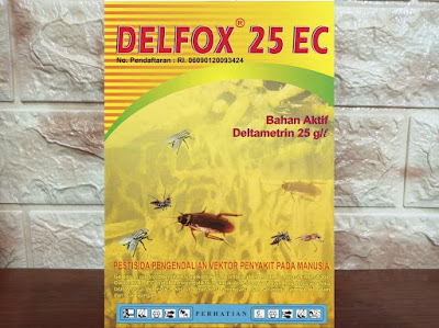Delfox 25 EC Obat Fogging Deltamethrin