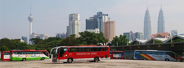 malaysia travel by bus