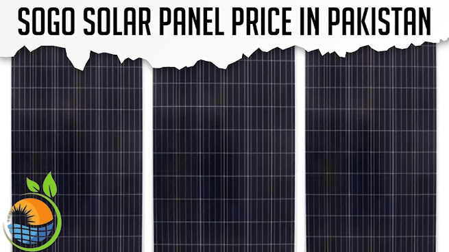 Sogo Solar Panel Price in Pakistan