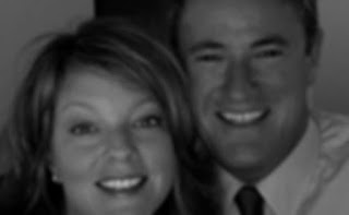 Black & White picture of Melanie Hinton with her ex-spouse Joe Scarborough