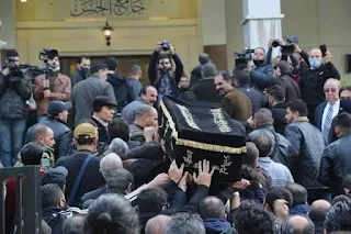 جنازة المخرج حاتم علي في دمشق