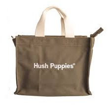 tas hush puppies merah