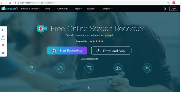 Apowersoft Free Online Screen Recorder - Tools to Record your screen