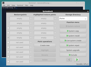 backup linux system using systemback