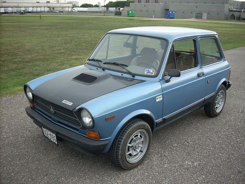 Basically the A112 Abarth is an Autobianchi A112 with a 1049cc engine in it