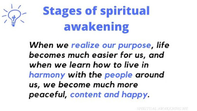 stages of spiritual awakening realize purpose