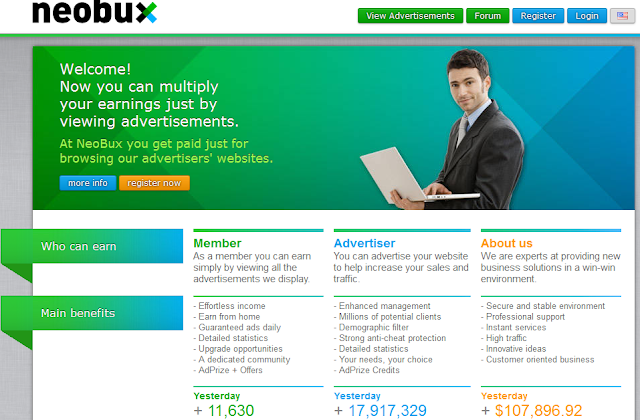 Make Money With Neobux Alteast 200 to 500$ per Month