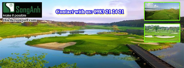 thiết kế sân golf