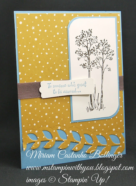 Miriam Castanho-Bollinger, #mstampinwithyou, stampin up, demonstrator, dsc, masculine, all occasions card, in the meadow, botanical builder framelits, big shot, going places dsp, modern label punch, su