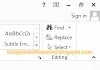 CARA MENGGUNAKAN MENU FIND DAN REPLACE DI MICROSOFT OFFICE WORD 2010