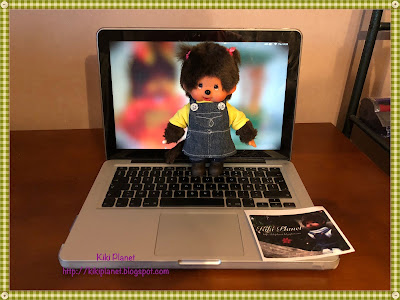 kiki monchhichi i-sticker sticker trackpad macbook iPhone iPad 