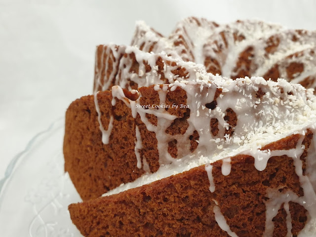 bundt cake de miel y coco