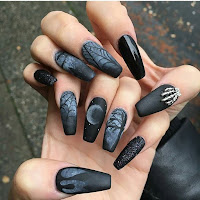 Diseños de uñas para Halloween