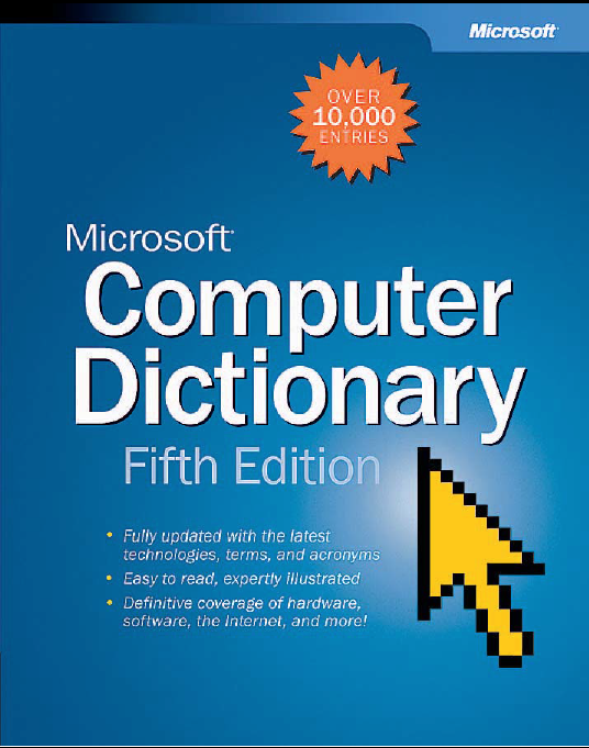 Microsoft Computer Dictionary : Download free PDF