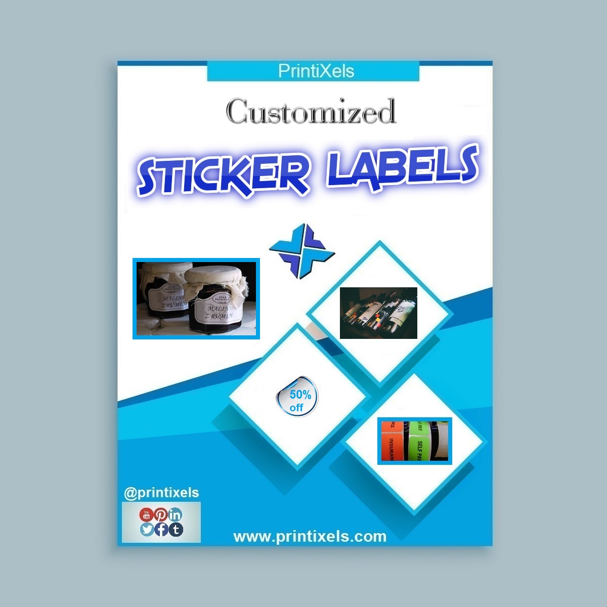 Sticker Label Printing Services