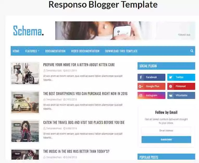 Fast-Loading-Responsive-Blogger-Template