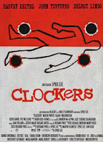 Picture is of the movie poster for the Spike Lee film Clockers