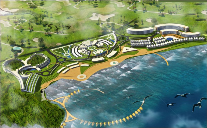 desain resort eco living community