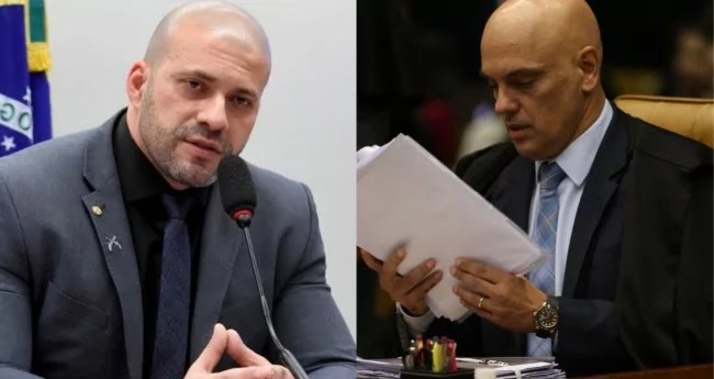 Moraes ordena que PF vá à Câmara para colocar tornozeleira em Daniel Silveira (veja o vídeo)