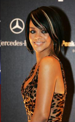 Black African American Rihanna Short haircuts 2011 2012