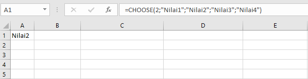 Fungsi CHOOSE: Pengertian, Kegunaan, dan Contohnya