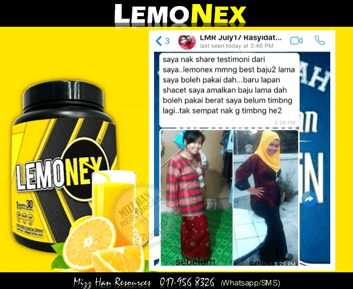 LEMONEX  MHR Stokis Produk Kecantikan