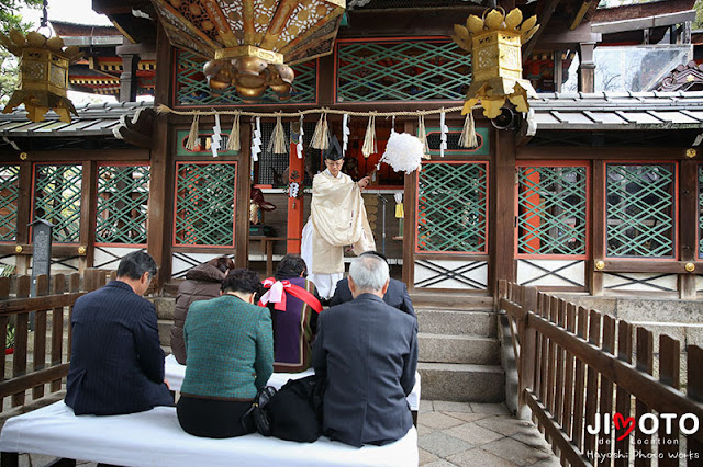 御香宮神社でのお宮参り出張撮影