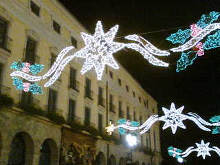 Arcos de luz navideños