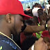 Ice Cream Man! Davido Buys Ice Cream For Hundreds Of Fans At Shoprite In Lagos - PHOTOS ​