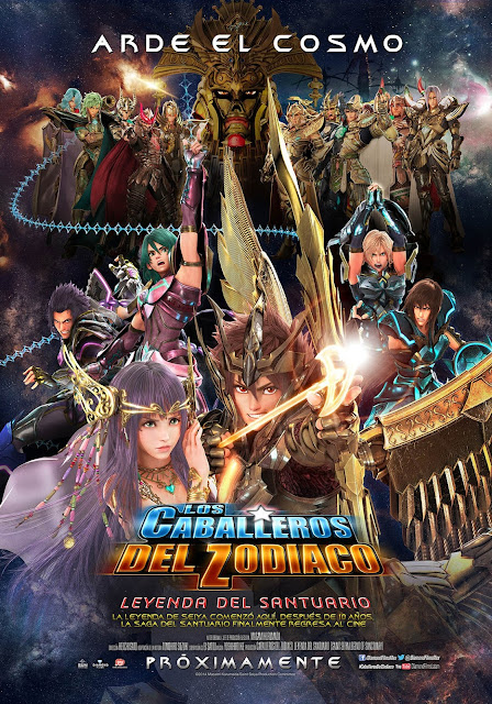 Reseña Película: Saint Seiya - Leyenda del Santuario