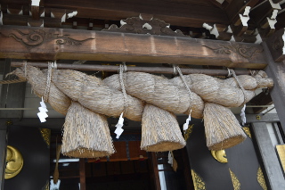 本牧神社　しめ縄