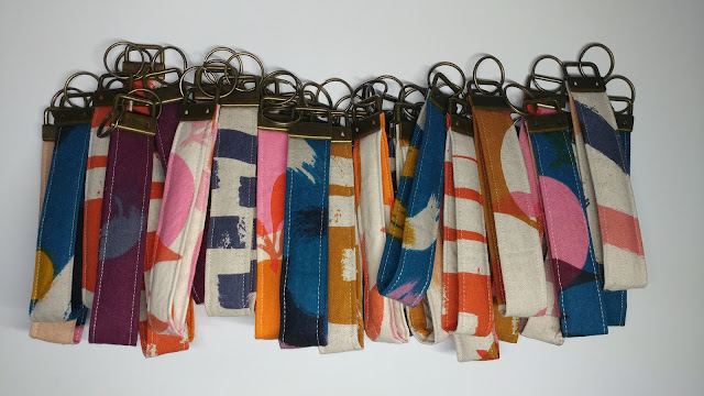 Key fob tutorial for making DIY key chains as gifts