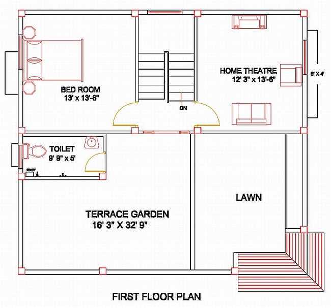  83 Column  Layout design for residence and simple 