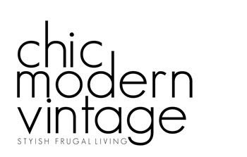 chic modern vintage | for Stylish Frugal Living