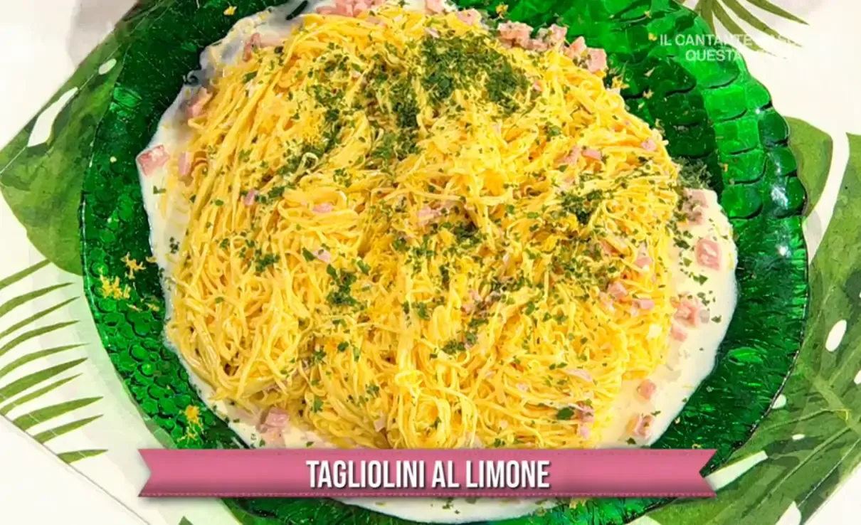 Tagliolini al limone