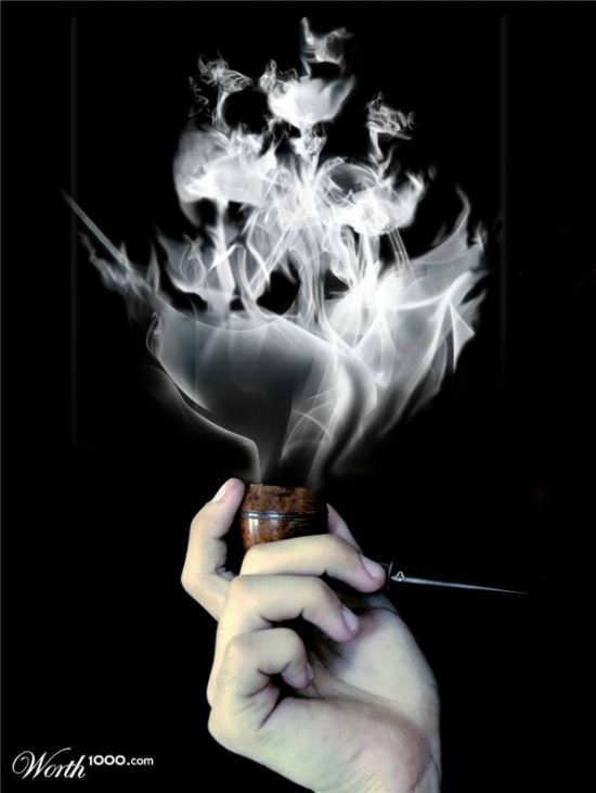 Beautiful Smoke Art