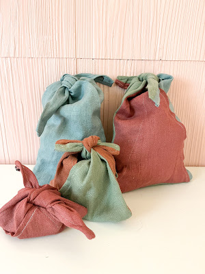 Reusable Linen Gift Bags