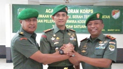 Mayor Arh Bambang EP Resmi Jabat Danramil 01/Tgr