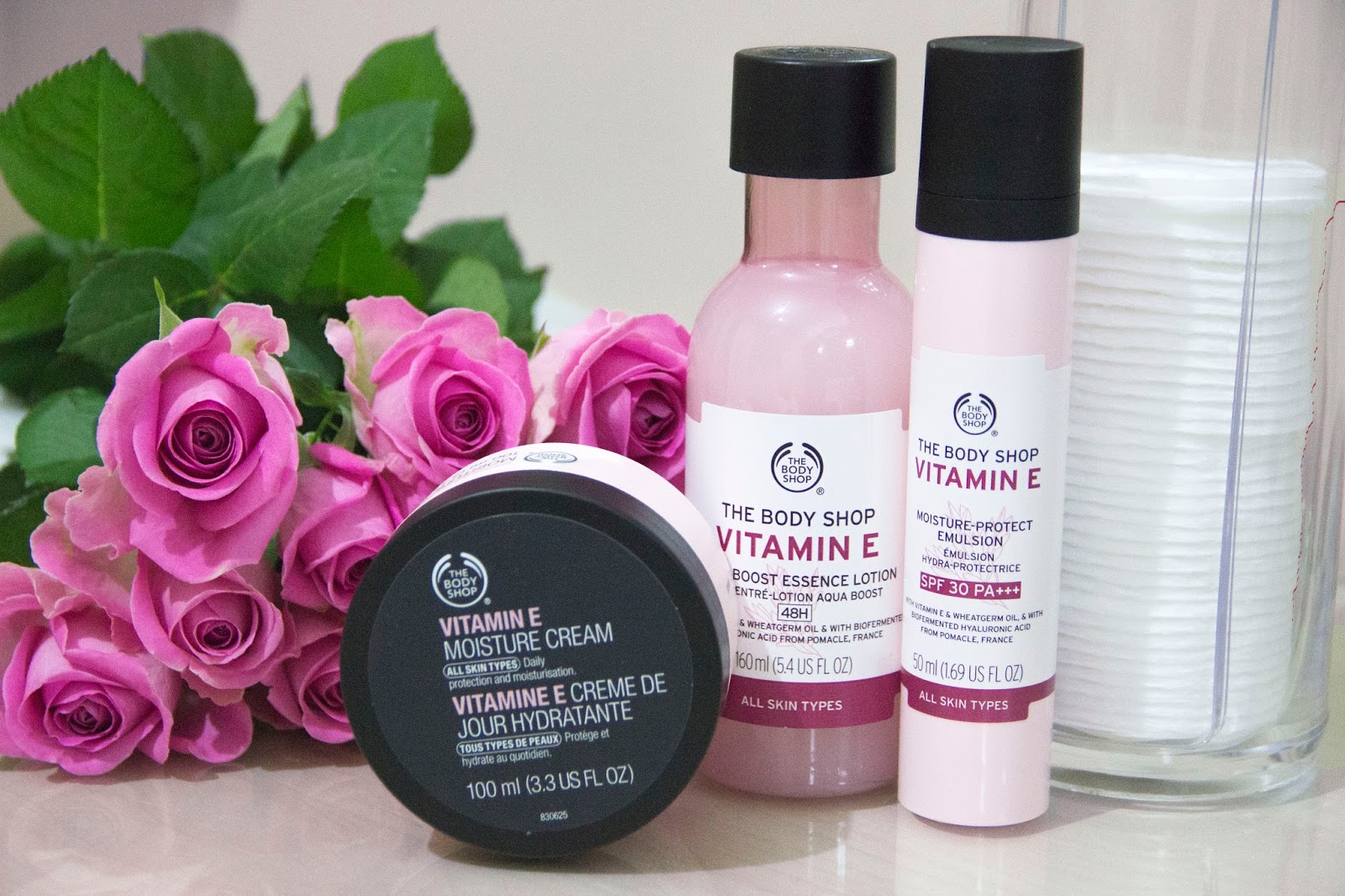 Review The Body Shop Vitamin E Range A Blonde On The Go