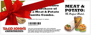 Free Printable Taco Johns Coupons