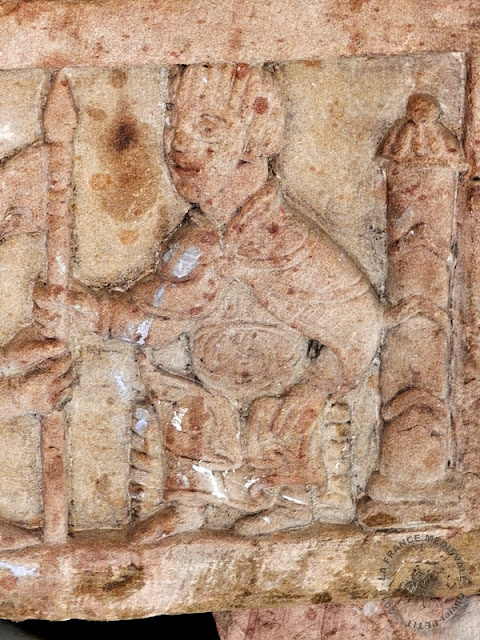 STRASBOURG (67) - Sarcophage d'Adeloch (1130)