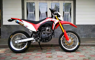 CRF 150L Modifikasi Supermoto