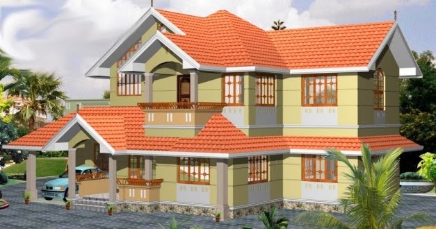  Desain  Rumah  Modern  Klasik Dua  Lantai  Desain  Rumah  