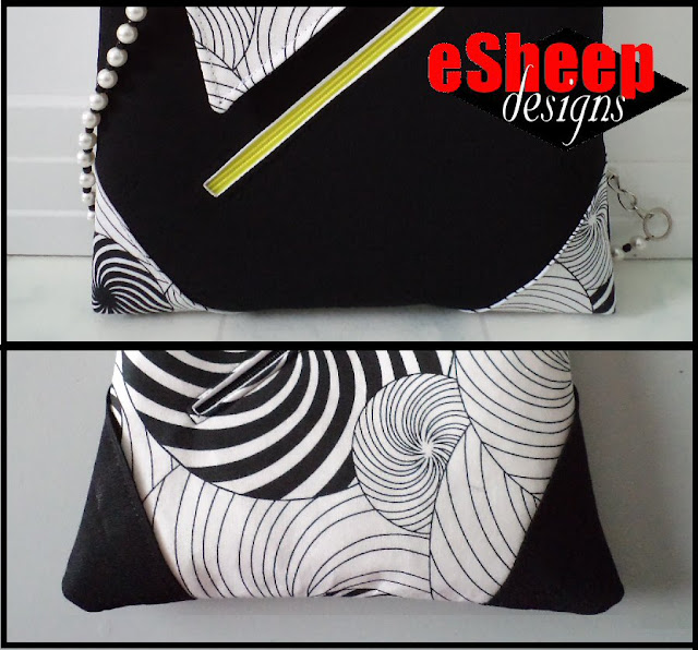 Hot Hues Convertible Crossbody FOOLER Bag by eSheep Designs